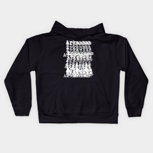 Arkansas - Bad Type (lt) Kids Hoodie